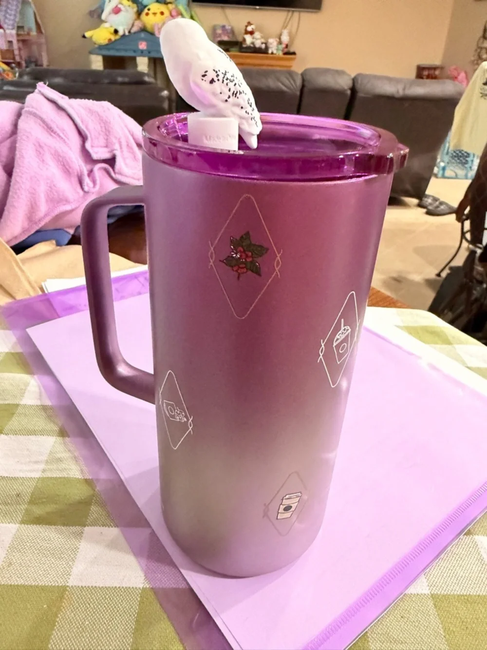 Harry Potter x Starbucks Purple Stainless Steel Tumbler - Picture 5 of 5